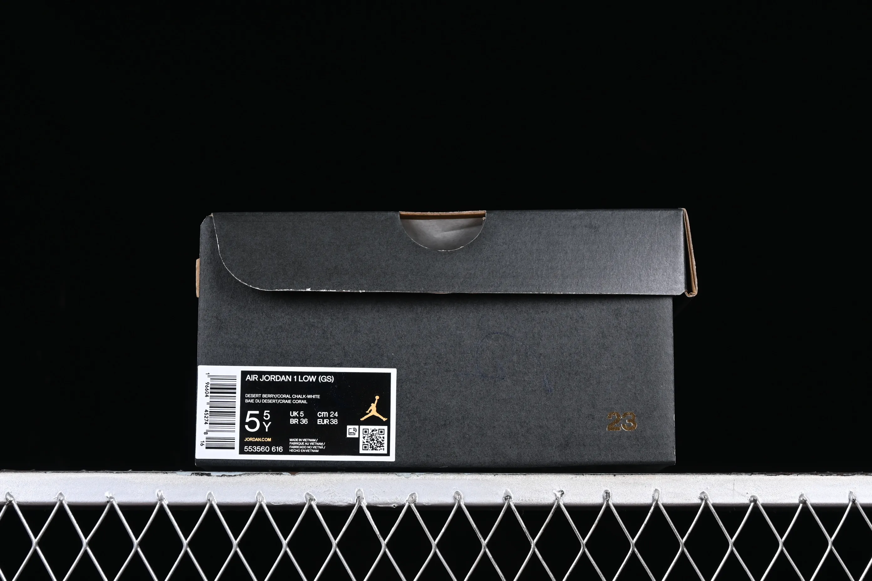 All categories Air Jordan Jordan series basketball shoes Air Jordan 1 Low G version pure original Air Jordan 1 Low "Desert Berry" AJ1 Joe 1 pink and white low-top cultural basketball shoes 553560-616
